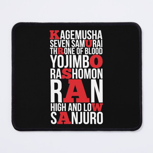 Item preview, Kurosawa red anf white poster assistant director designed and sold by PJHarveyDariusy.