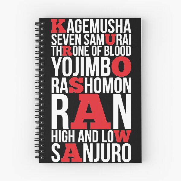 Item preview, Kurosawa red anf white poster assistant director designed and sold by PJHarveyDariusy.