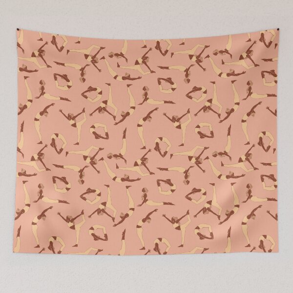 Item preview, Yoga Girls Asana Pattern designed and sold by sierratruong.