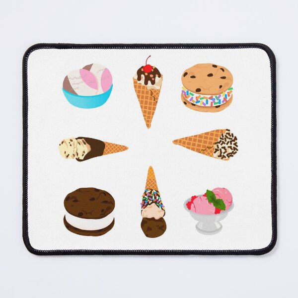 Item preview, 8 Stickers of Ice Creams Waffle Cones Ice Cream Sundae Ice Cream CakesPack #1 of 2 Journals Diaries Scrapbooking Sticker Books  designed and sold by Hanlar.