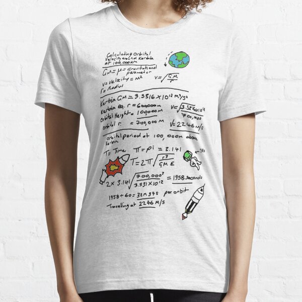 Kerbal Orbit Science 1 Essential T-Shirt