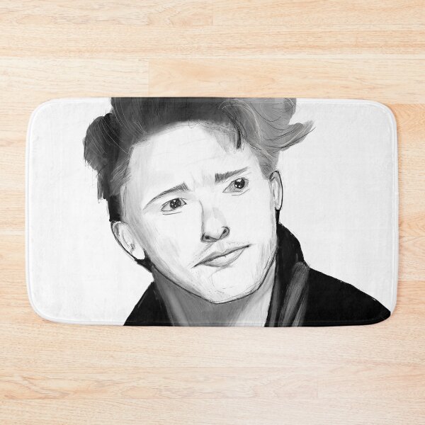 Item preview, Suave man portrait designed and sold by CrazyFozBazaar.