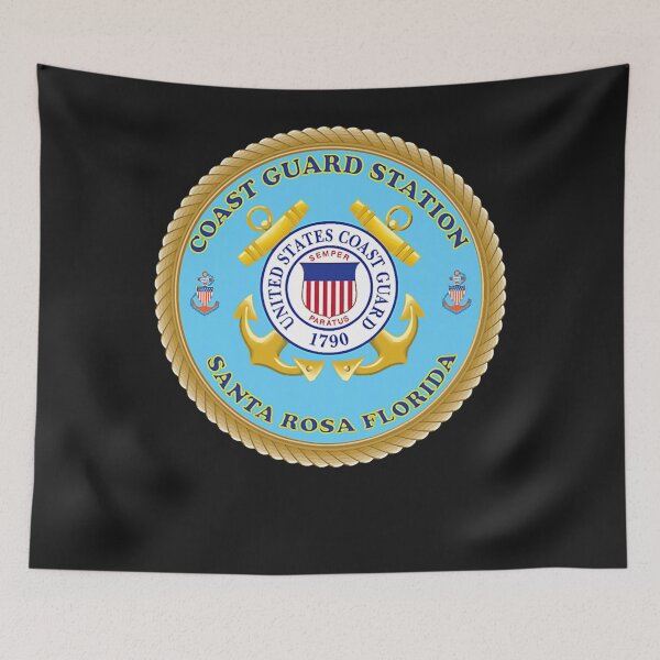 Item preview, Coast Guard Station Santa Rosa Florida Classic designed and sold by Sushmitha48Co.