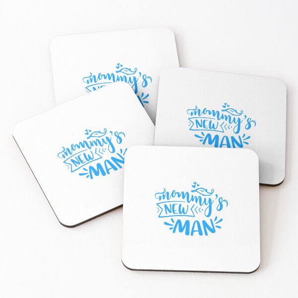 Item preview, Mommy's New Man Baby Boy Quote designed and sold by Open Canvas.