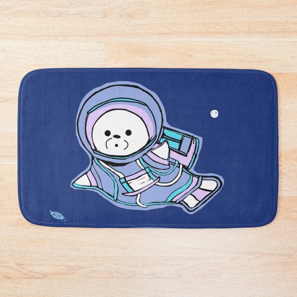 Item preview, seal astronaut in space sea doggo to the moon designed and sold by MiraNomegusta.
