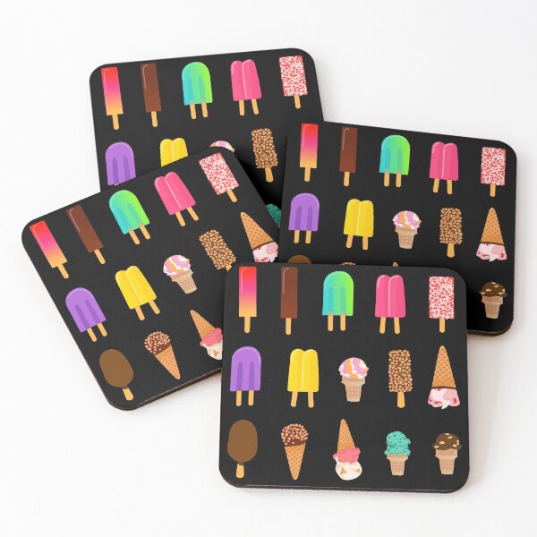 Item preview, Ice Creams Ice Blocks Waffle Cones and Cup Cones Ice Cream Sticker Pack #1 of 2 Journals Diaries Scrapbooking Sticker Books  designed and sold by Hanlar.