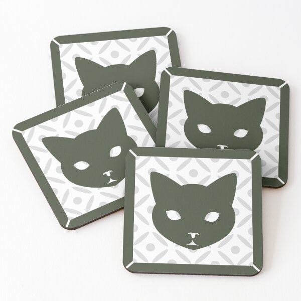 Item preview, Alien cat green designed and sold by ABS-Originals.