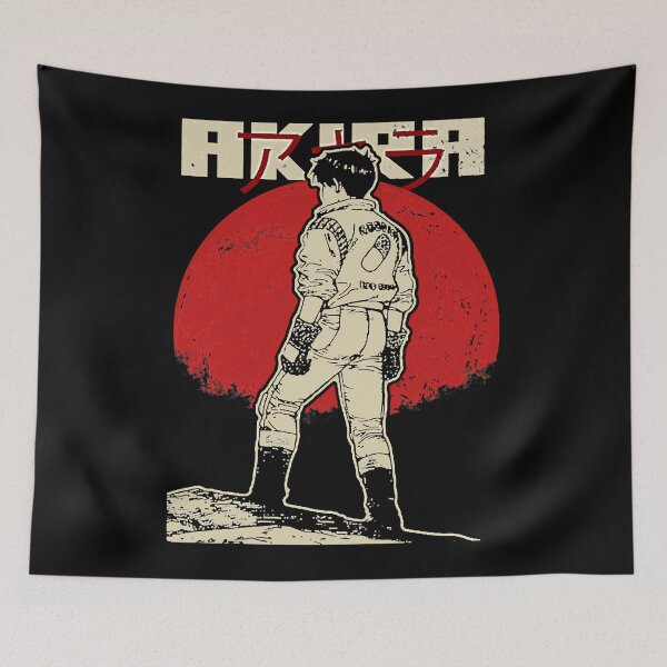 Item preview, Akira super hero the sun red Jpanese poster assistant director designed and sold by PJHarveyDariusy.
