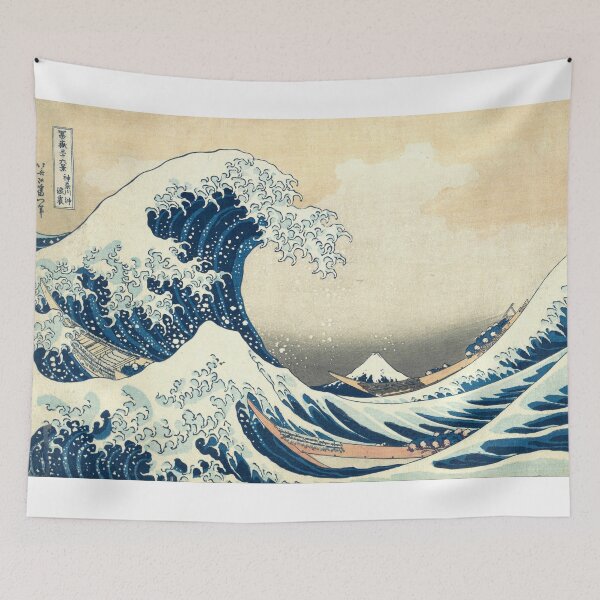 Item preview, Under the Wave off Kanagawa painting (Kanagawa oki nami ura) designed and sold by Cellara91.