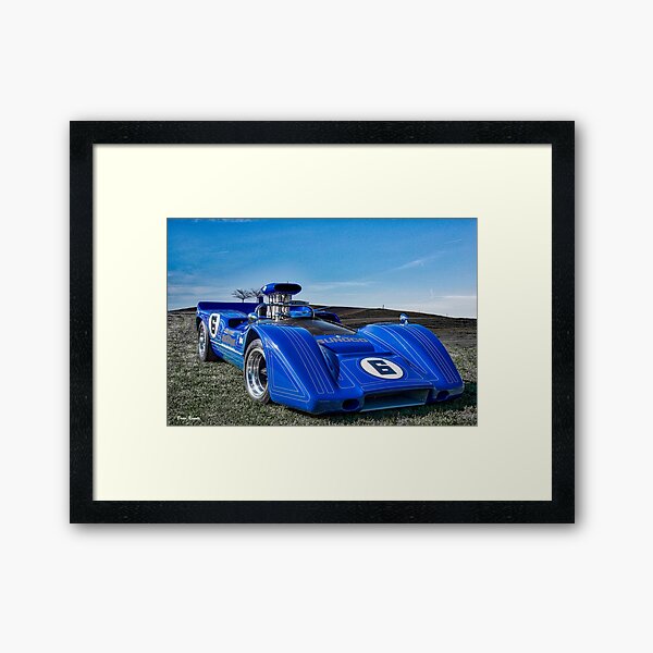 "1967 McLaren M6A Can Am Race Car" Framed Art Print for Sale by DaveKoontz Redbubble
