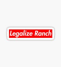 Legalize Ranch - Red Sticker