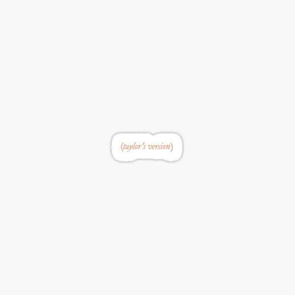 Taylor Swift Sticker