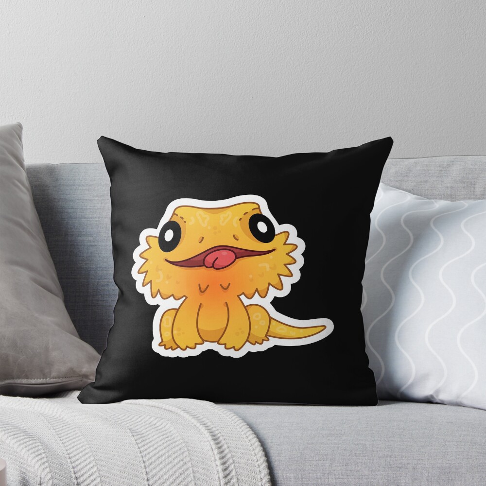 Item preview, Throw Pillow designed and sold by PogonaVitticeps.