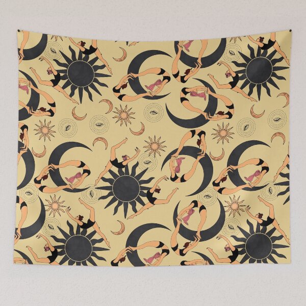 Item preview, Yoga Sun Moon designed and sold by sierratruong.