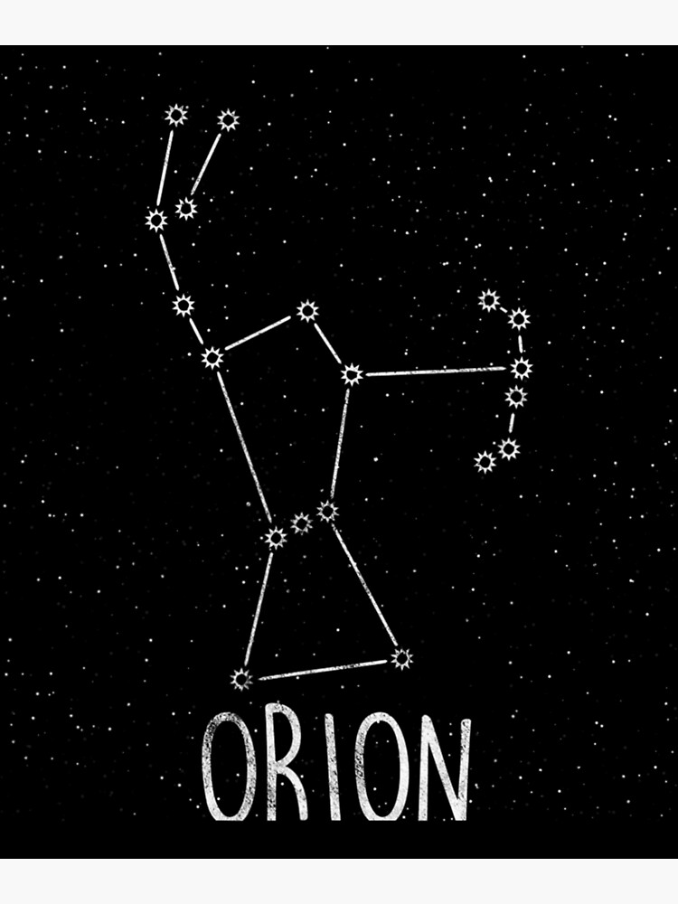 "Orion Constellation Stargazing Astronomy" Poster for Sale by