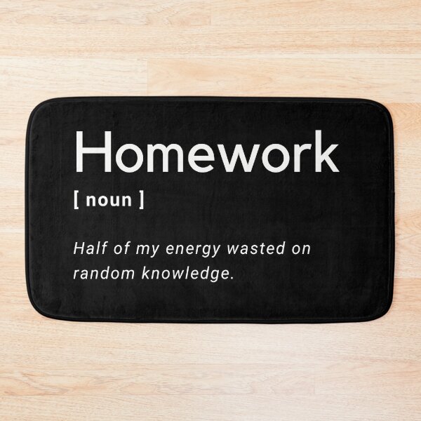 Item preview, Homework definition designed and sold by Amine-Creation.