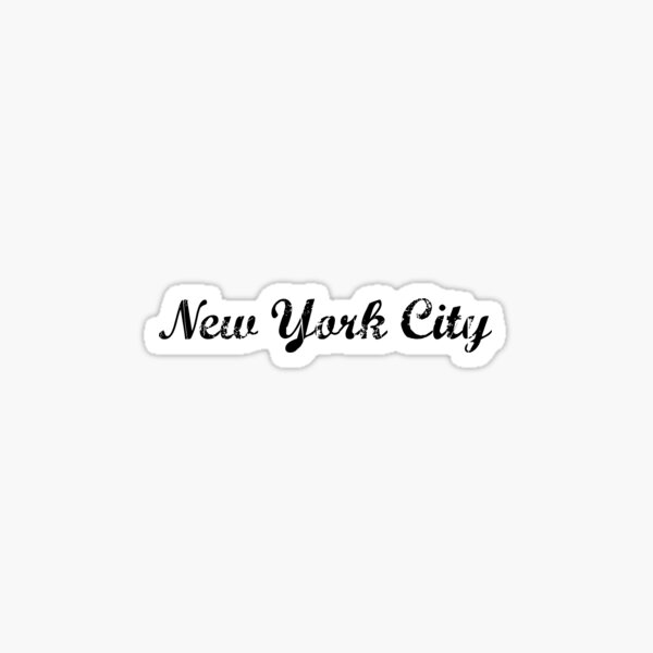 New York City Sticker