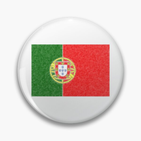 Item preview, Color Pencil Sketch Style Portugal Flag Portuguese designed and sold by Worldesigns by Artsiren.