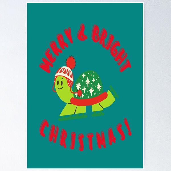 Item preview, Merry & Bright Turtle Christmas ! designed and sold by RKMR.