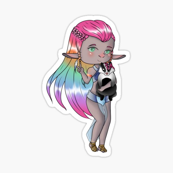 Item preview, Chibi Zinkayla designed and sold by Sparabel Productions.
