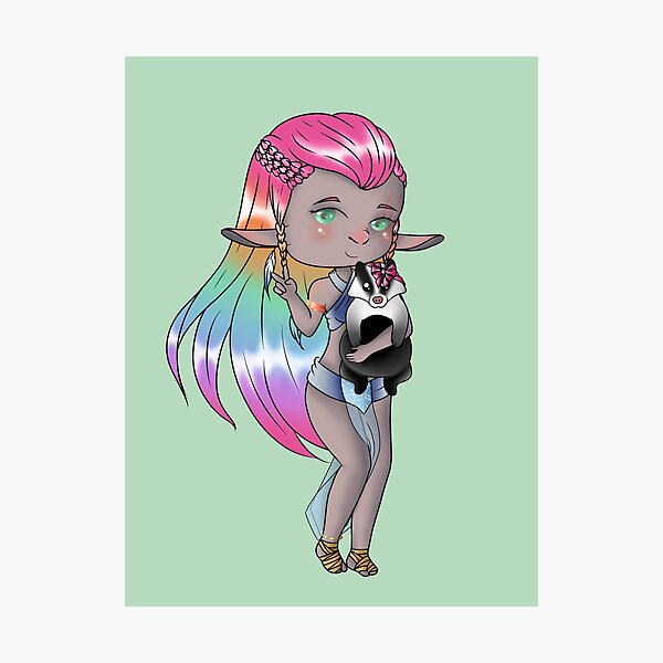 Item preview, Chibi Zinkayla designed and sold by Sparabel Productions.