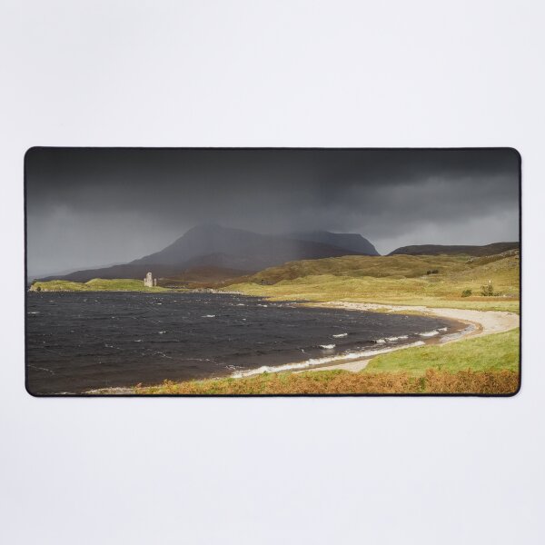 Item preview, Ardvreck Castle and Loch Assynt designed and sold by heidipics.