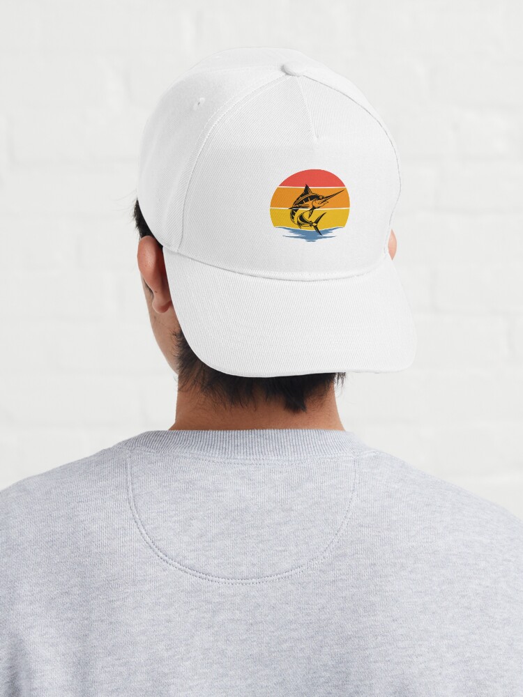 Alternate view of Marlin in the Sunset Cap