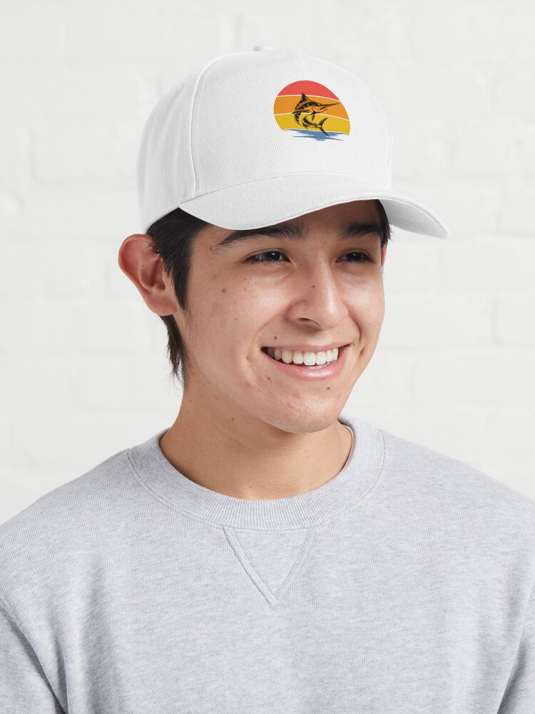 Alternate view of Marlin in the Sunset Cap