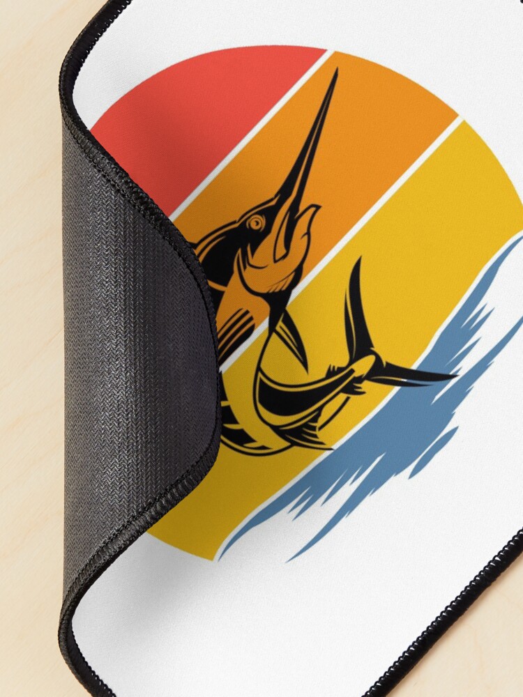 Alternate view of Marlin in the Sunset Mouse Pad