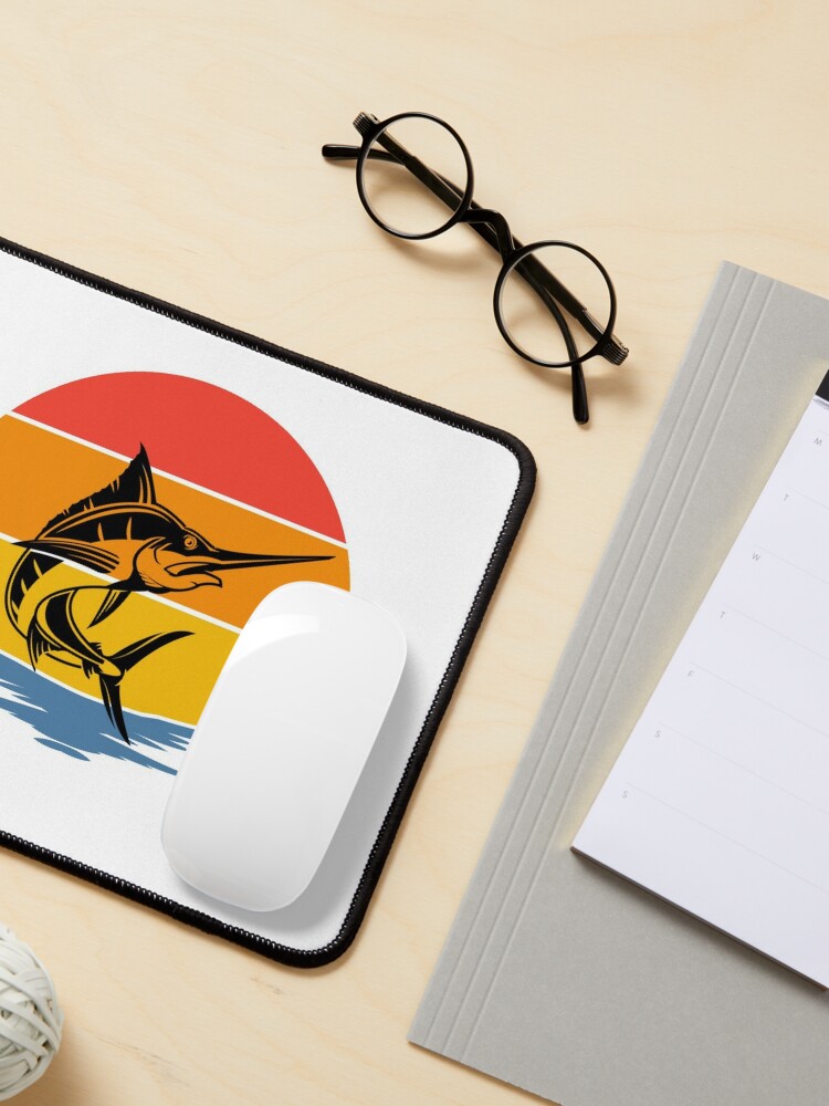 Alternate view of Marlin in the Sunset Mouse Pad