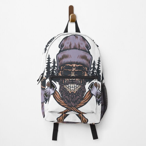 Item preview, Lumberjack Skull designed and sold by Vector Scout Lab.