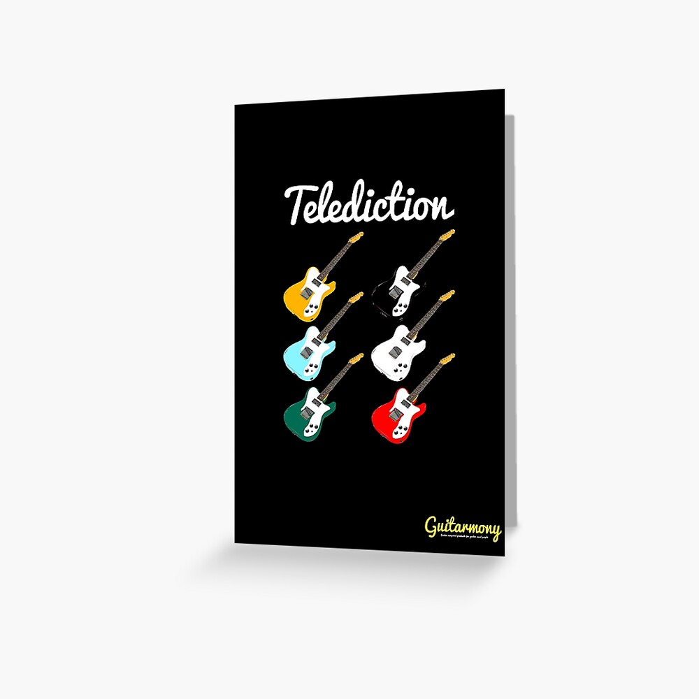 Item preview, Greeting Card designed and sold by Guitarmony.