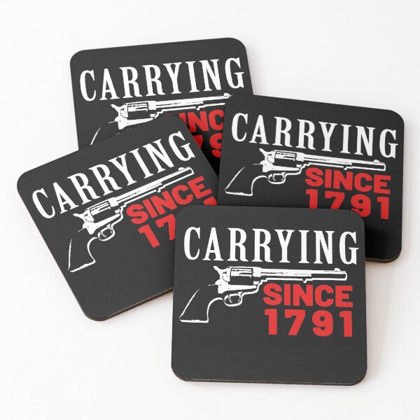 Item preview, Carrying Since 1791 2nd Amendment Second Amendment Patriotic American designed and sold by henrydy.