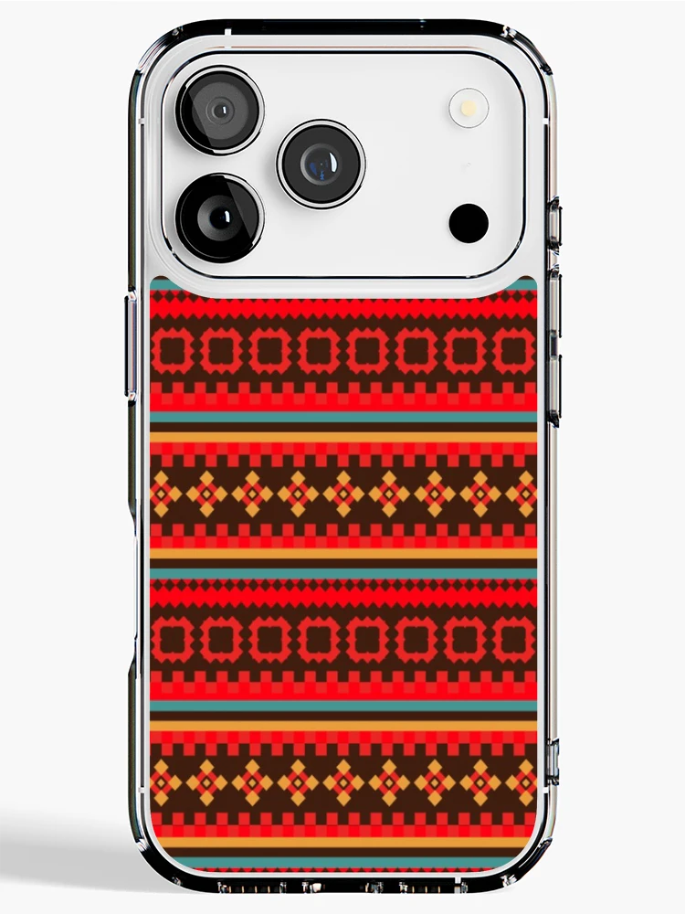 Thumbnail 1 of 5, iPhone Case, Colorful Geometric Pattern Phone Case 3 designed and sold by Studio-Sy.