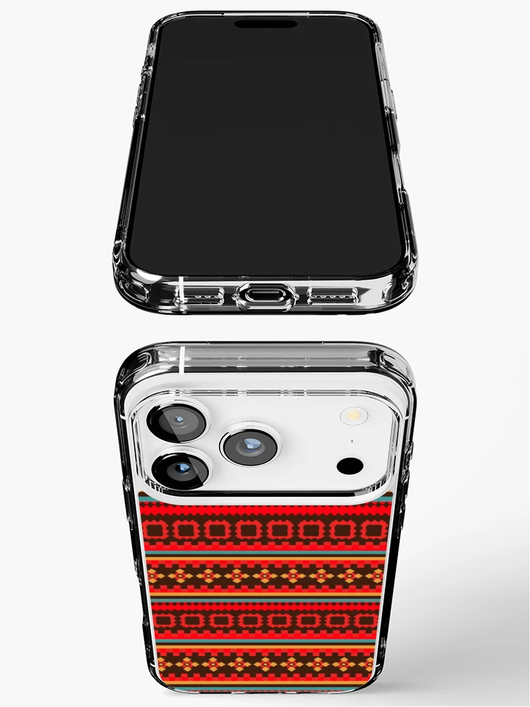 Thumbnail 3 of 5, iPhone Case, Colorful Geometric Pattern Phone Case 3 designed and sold by Studio-Sy.