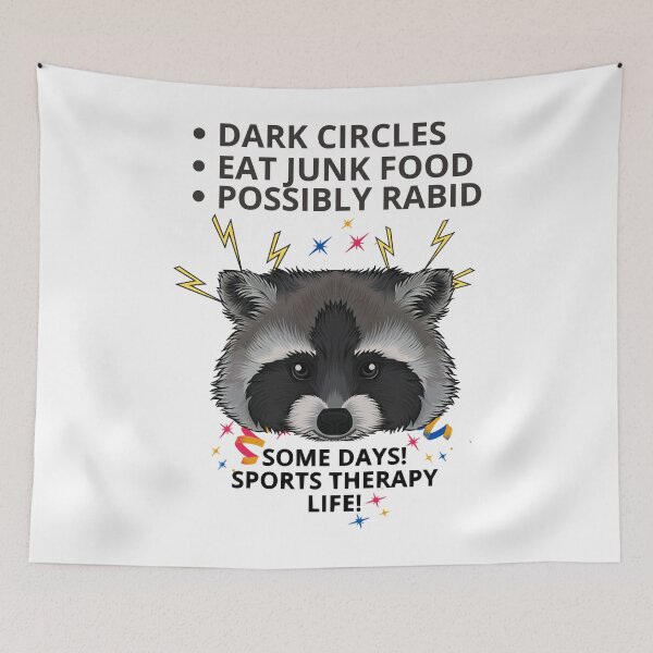 Item preview, Sports Therapist Some Days Racoon Classic designed and sold by heidialanalbor.