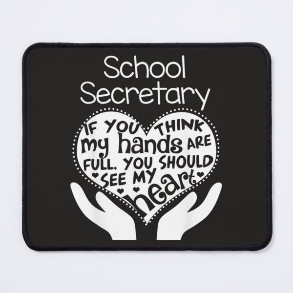 Item preview, School secretary full heart hands designed and sold by Themngocbao.
