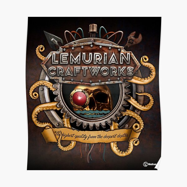 Lemurian Craftworks Art Poster