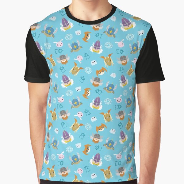 Digital Hope Pattern Graphic T-Shirt
