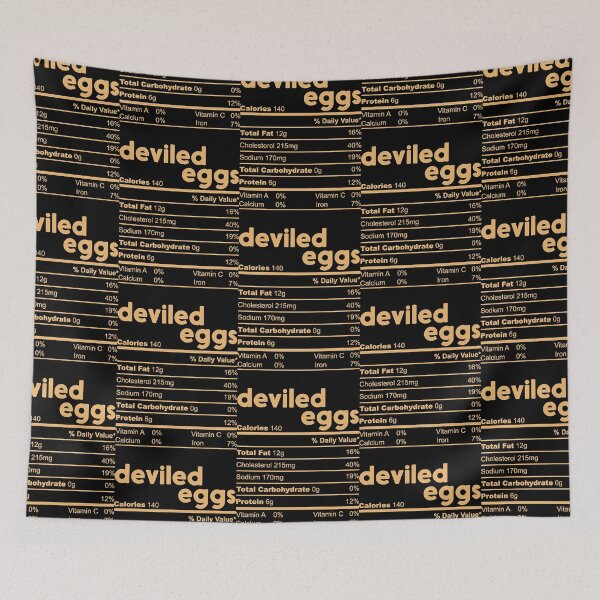 Item preview, Deviled Egg Nutrition Facts Funny Thanksgiving Christmas  designed and sold by iferbarbara2000.