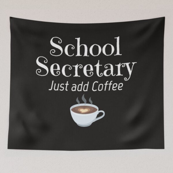 Item preview, School secretary job Just and coffee designed and sold by Themngocbao.