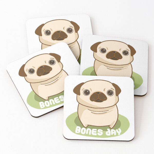 Item preview, Bones day / No bones day pug tik tok  designed and sold by Jodiecreates.
