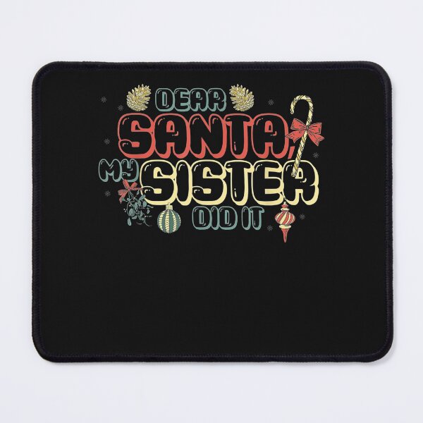 Item preview, Dear Santa Sister Christmas designed and sold by Makebashington.