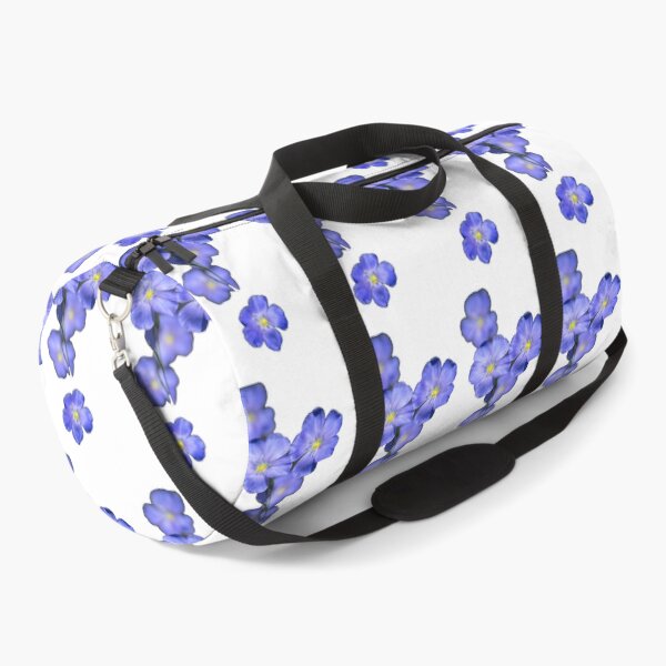 Item preview, Blue flax flower pattern designed and sold by mycloudzdesign.