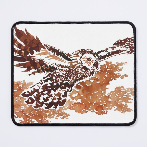 Item preview, Owl in Flight designed and sold by Rachel Collins.