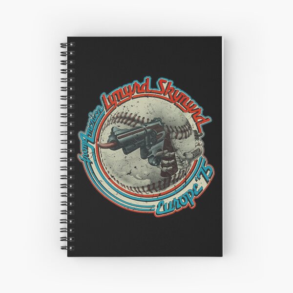 Lynyrd Skynyrd EUROPE 75 RETRO Spiral Notebook