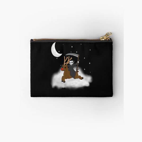 Item preview, Reindeer Grim Reaper Night Sky Stars Moon Stargazing designed and sold by GesineMartin.