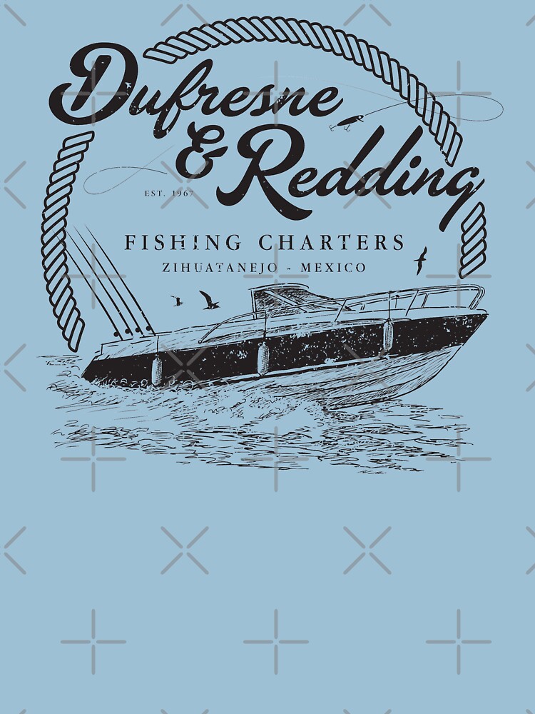 Dufresne & Redding Fishing Charters (aged look) by KRDesign