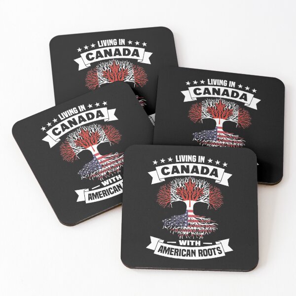 Item preview, Living in Canada with American Roots designed and sold by CAN-USA-Fanshop.