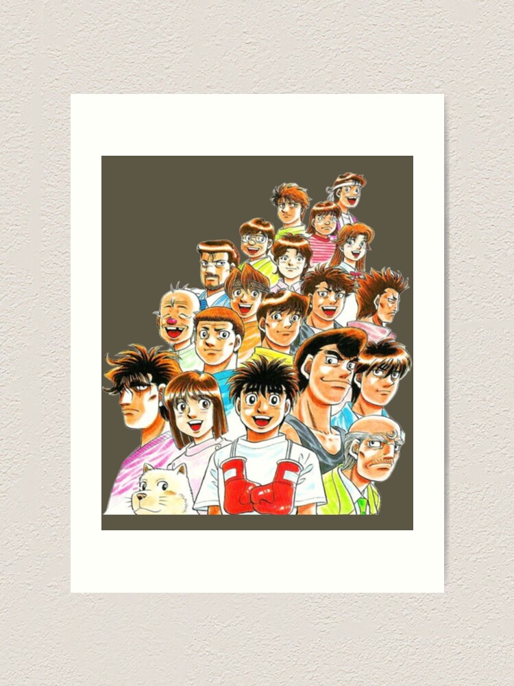 Hajime No Ippo Makunouchi Ippo  Framed Art Print for Sale by WildChildin